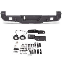 Load image into Gallery viewer, 2016-2020 Toyota Tacoma Black Rear Bumper accessories