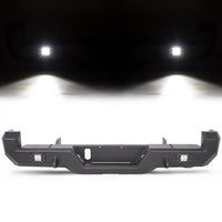 Load image into Gallery viewer, 2016-2020 Toyota Tacoma Black Rear Bumper