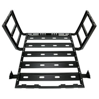 Load image into Gallery viewer, YIKATOO® Roof Rack with Side Ladders and Black Luggage Carrier for 2007-2018 Jeep Wrangler JK