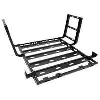 Load image into Gallery viewer, YIKATOO® Roof Rack with Side Ladders and Black Luggage Carrier for 2007-2018 Jeep Wrangler JK