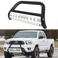 Load image into Gallery viewer, 98-04 Toyota Tacoma 96-98 4 Runner New Front Black Bull Bar bumper effect picture
