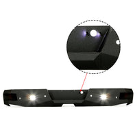 Load image into Gallery viewer, YIKATOO® Heavy-Duty Rear Bumper Black For Chevy Silverado and GMC Sierra 1500 2007-2018