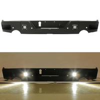 Load image into Gallery viewer, YIKATOO® Truck Black Steel Rear Bumper for 2009-2018 Dodge Ram 1500,Face Bar Guard Step