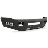 Load image into Gallery viewer, YIKATOO® Front Bumper Off-road 3-Piece Modular Compatible with 2010-2018 Dodge Ram 2500 3500 with 4 LED Lights Powder Coated Steel Textured Black