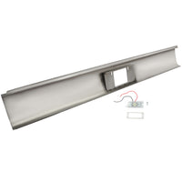 Load image into Gallery viewer, YIKATOO® 1972-1993 DODGE D150 PICKUP Steel Rollpan w/plate box Center & light Roll Pan