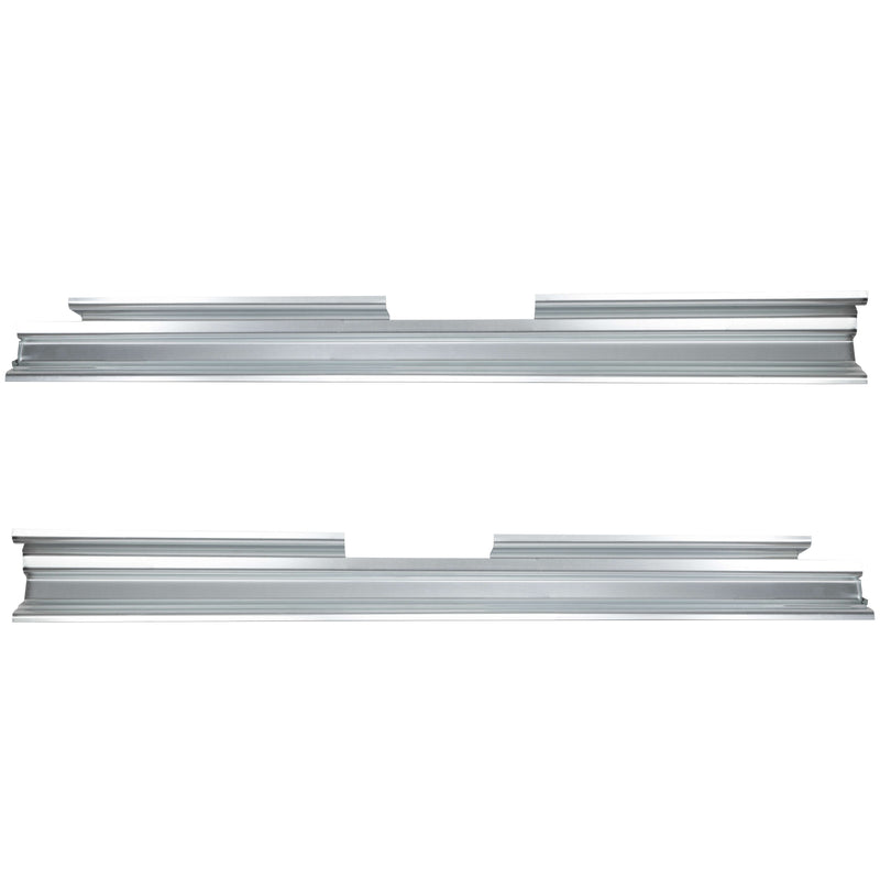 YIKATOO® Silver Galvanized Outer Rocker Panel PAIR For 1984-1996 Comanche 4 Door