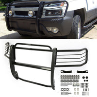 Load image into Gallery viewer, YIKATOO® Brush Guard Compatible with 2007-2014 Tahoe 1500/ Suburban 1500/ Avalanche 1500 Black Steel Grille Protection Grille Protector