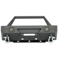 Load image into Gallery viewer, YIKATOO® Steel Stubby Front Bumper w/Winch Plate For 2010-2021 Toyota 4Runner 5th Gen