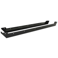 Load image into Gallery viewer, YIKATOO® 2PCS Black Steel Rock Sliders Rock Panel Fit Hmmwv M998 M1038 Powder Coated