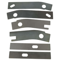 Load image into Gallery viewer, YIKATOO® 6pc Frame Repair Rusted Shackle Weld Plate Rear for 1986-1995 Jeep Wrangler YJ