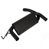 Load image into Gallery viewer, YIKATOO®  Flat Black Dual CatBack Exhaust Muffler System for 2007-2017 Jeep Wrangler  2/4DR-junior