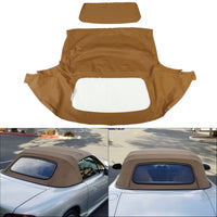 Load image into Gallery viewer, YIKATOO® Convertible Soft Top & Plastic Window Tan Cabrio For 1990-03 04 2005 Mazda Miata