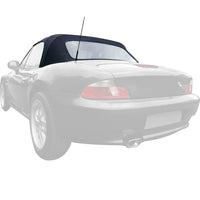 Load image into Gallery viewer, YIKATOO® Convertible Soft Top Roof with Plastic Window Compatible with 1996-2002 BMW Z3 & M Roadster Convertibles(Black)