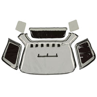 Load image into Gallery viewer, YIKATOO® Convertible Soft Top Canvas Roof with Plastic Window Compatible with 1998-2002 Isuzu Amigo/Rodeo (Black) -junior