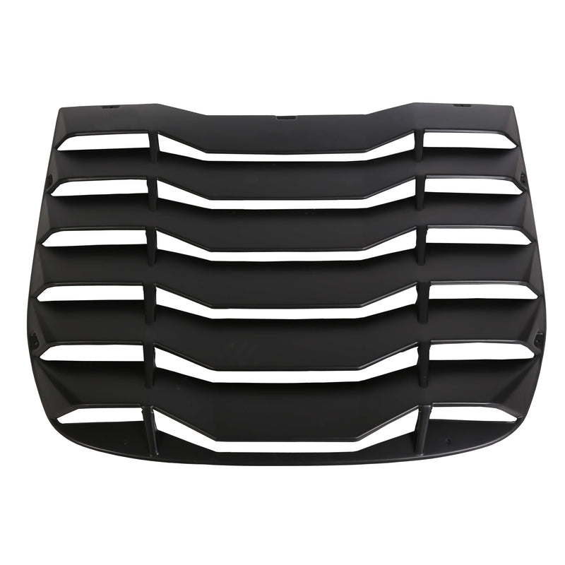 YIKATOO® Rear Window Scoop Louver Sun Shade Cover ABS Fits 2009-2019 Nissan 370Z Coupe