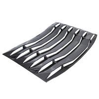 Load image into Gallery viewer, YIKATOO® Rear Window Louver Cover Vent Sun Shade Compatible with 2011-2021 Dodge Charger - Carbon Fiber Painted