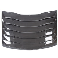 Load image into Gallery viewer, YIKATOO® Rear Window Louver Cover Vent Sun Shade Compatible with 2011-2021 Dodge Charger - Carbon Fiber Painted