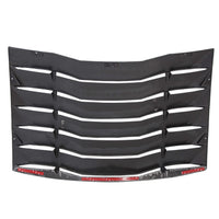 Load image into Gallery viewer, YIKATOO® Rear Window Louver Cover Vent Sun Shade Compatible with 2011-2021 Dodge Charger - Carbon Fiber Painted
