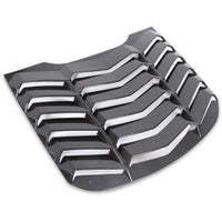 Load image into Gallery viewer, YIKATOO® Rear Window Scoop Louvers Windshield Rear Sun Shade Cover GT Lambo Style Compatible with 2015-2020 Mustang - Carbon Fiber Painted