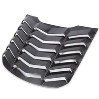 Load image into Gallery viewer, YIKATOO® Rear Window Scoop Louvers Windshield Rear Sun Shade Cover GT Lambo Style Compatible with 2015-2020 Mustang - Carbon Fiber Painted