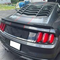 Load image into Gallery viewer, YIKATOO® Rear Window Louver Cover Sun Shade - ABS Fits 2015-2021 2019 2018 Ford Mustang