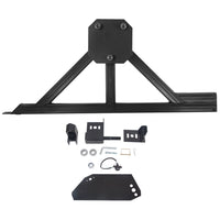 Load image into Gallery viewer, YIKATOO® Tire Carrier Mount w/Drop Down Option Compatible with All Hummer H2 Black