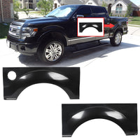 Load image into Gallery viewer, YIKATOO® Steel Rear Wheel Arch quarter panel For 2009-2014 Ford F-150 LD W/O Molding Holes