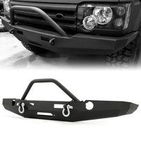 Load image into Gallery viewer, YIKATOO® Front Winch Custom Bumper W/ BullBar D-Rings For 1998-2004 Land Rover Discovery II