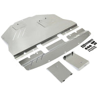 Load image into Gallery viewer, YIKATOO® Aluminum Engine Splash Shield Under Tray Skid Plate Compatible with 2011-2014 Subaru WRX STI Impreza (any trim) - Silvery