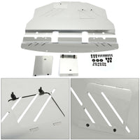 Load image into Gallery viewer, YIKATOO® Aluminum Engine Splash Shield Under Tray Skid Plate Compatible with 2011-2014 Subaru WRX STI Impreza (any trim) - Silvery