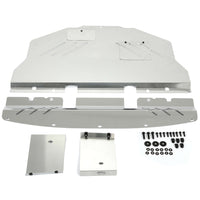 Load image into Gallery viewer, YIKATOO® Aluminum Engine Splash Shield Under Tray Skid Plate Compatible with 2011-2014 Subaru WRX STI Impreza (any trim) - Silvery