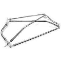 Load image into Gallery viewer, YIKATOO® C Pillar X Brace Cross Strut Bar Rear Trunk Suspension Compatible with 1996-2000 Honda Civic EK9 Stainless Steel