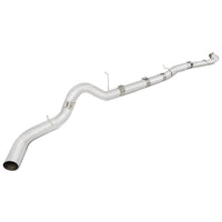 Load image into Gallery viewer, YIKATOO® 5" DOWNPIPE BACK SINGLE ALUMINIZED NO MUFF 2015-2016 Sierra Silverado 2500/3500  6.6L Duramax