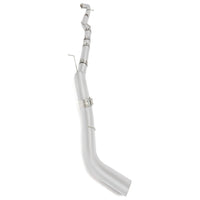Load image into Gallery viewer, YIKATOO® 5" DOWNPIPE BACK SINGLE ALUMINIZED NO MUFF 2015-2016 Sierra Silverado 2500/3500  6.6L Duramax