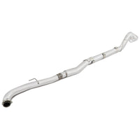 Load image into Gallery viewer, YIKATOO® 5" DOWNPIPE BACK SINGLE ALUMINIZED NO MUFF 2015-2016 Sierra Silverado 2500/3500  6.6L Duramax