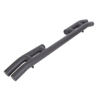 Load image into Gallery viewer, Trailer For Jeep Wrangler Black Double Tube Rear Bumper