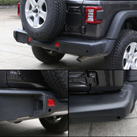 Load image into Gallery viewer, YIKATOO® Steel Rear Bumper for 2018-2020 Jeep Wrangler JL Rubicon
