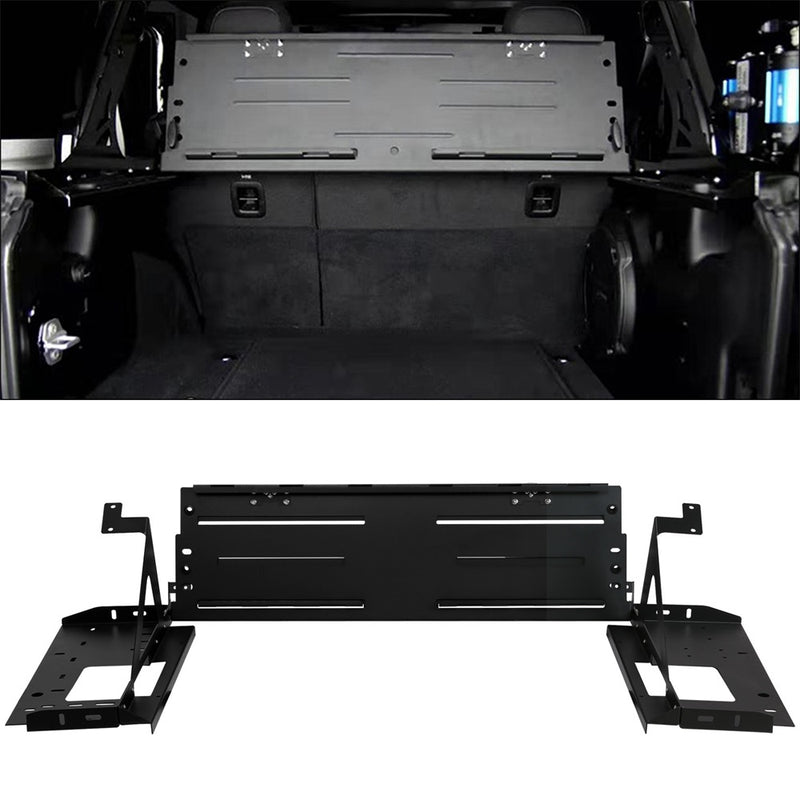 YIKATOO® Rear Foldable Luggage Storage Carrier Rack Steel For 2007-2018 Jeep Wrangler JK 4DR
