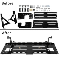Load image into Gallery viewer, YIKATOO® Rear Foldable Luggage Storage Carrier Rack Steel For 2007-2018 Jeep Wrangler JK 4DR