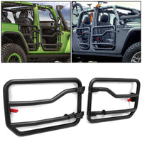 Load image into Gallery viewer, YIKATOO® Half Doors Front Tubular Tube Doors for 2018-2021 Jeep Gladiator & Jeep JL Wrangler