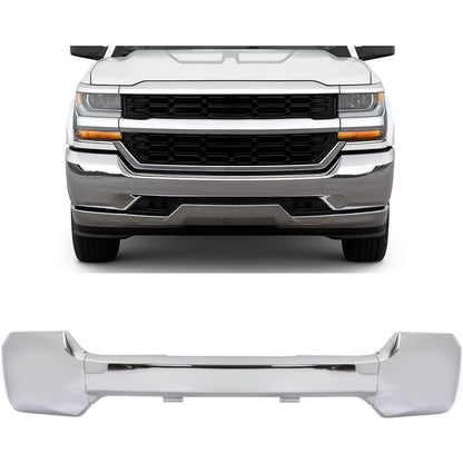 KUAFU Front Bumper Face Bar Compatible with 2016-2018 Chevy Silverado