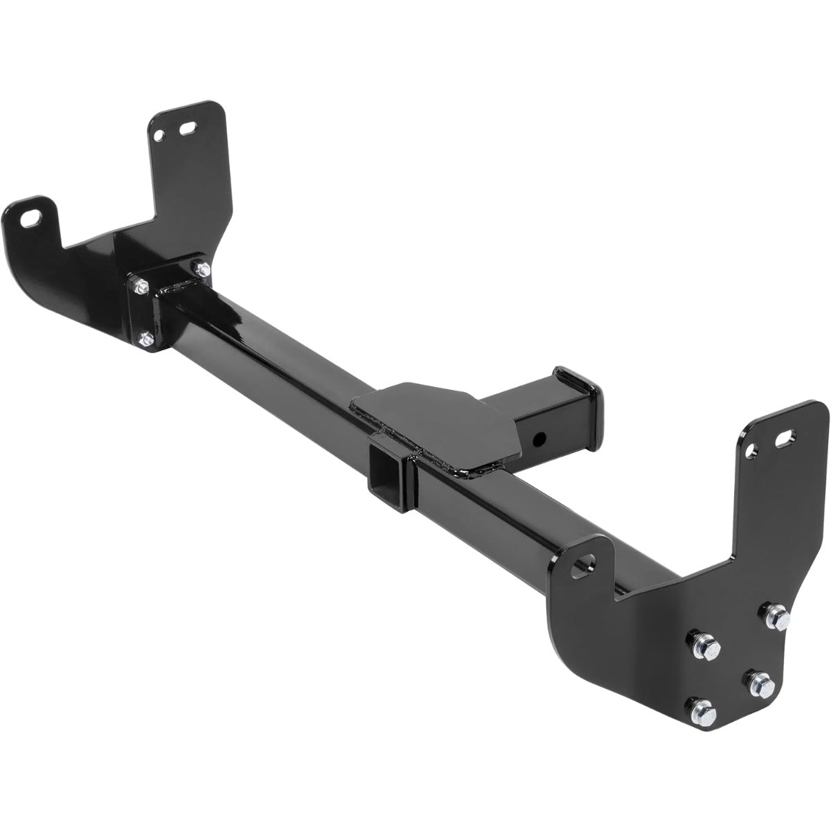 Front Trailer Hitch 2-Inch Receiver Steel Powder Coated