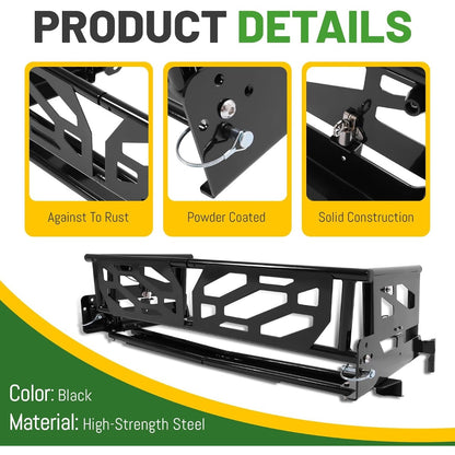 ALMULOO Cargo Tailgate Bed Extender Compatible with Pioneer 700-4 2016+