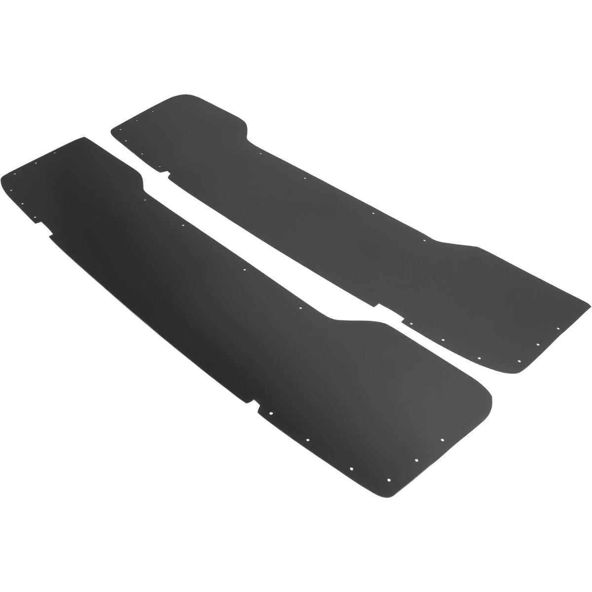 Inner Fender Liner Rear Dually Bed Compatible with 1999-2010 Ford F-350 F-450 Super Duty (Dually DRW) Plastic Textured Black