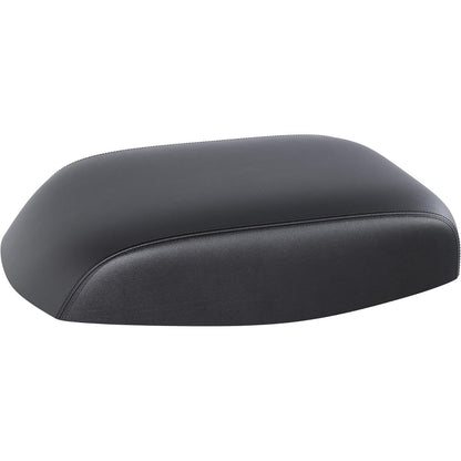 KUAFU Center Console Armrest Cover Compatible with 2009-2015 Honda Pilot Console Lid Cover Pad Replacement PVC Black
