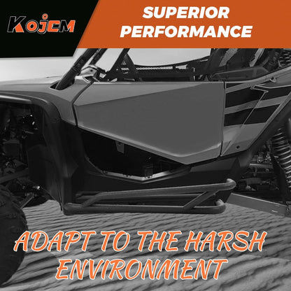 Nerf Bar Compatible with 2019+ Honda Talon 1000R 1000X Tree Kickers Rock Sliders Replace for NB-H-TAL-00