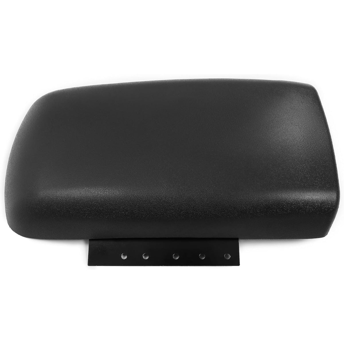 KUAFU Center Console Lid Armrest Door Compatible with 1997-2002 Pontiac Firebird/Chevy Chevrolet Camaro w/Button & Hinge Replacement for 10273748 10423155 Black ABS Plastic