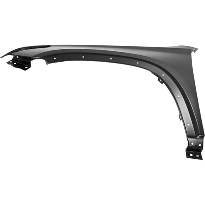 HECASA Front Left Fender Compatible with 2018-2023 Chevy Chevrolet Traverse Replacement for 84679031 GM1240409 Steel Wheel Fender Panel Electrophoresis Black Driver Side
