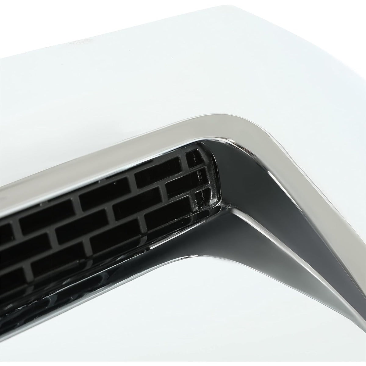 Hood Molding Compatible with 2014-2021 Toyota Tundra Hood Scoop Chrome Platinum  LYAP-075T-CStyle Silver Front Upper Grille Replacement for 761800C030 TO1231102 REPT133702