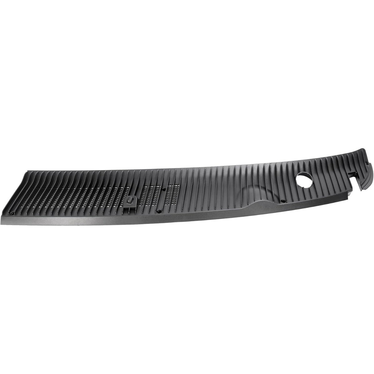 HECASA Front Left Windshield Wiper Cowl Panel Cover Compatible with 1992-2024 Ford E-Series E-150 E-250 E-350 Replace for 8C2Z15022A69AA F4UZ1502824A Window Wiper Cowl Panel Vent Grille Plastic Black